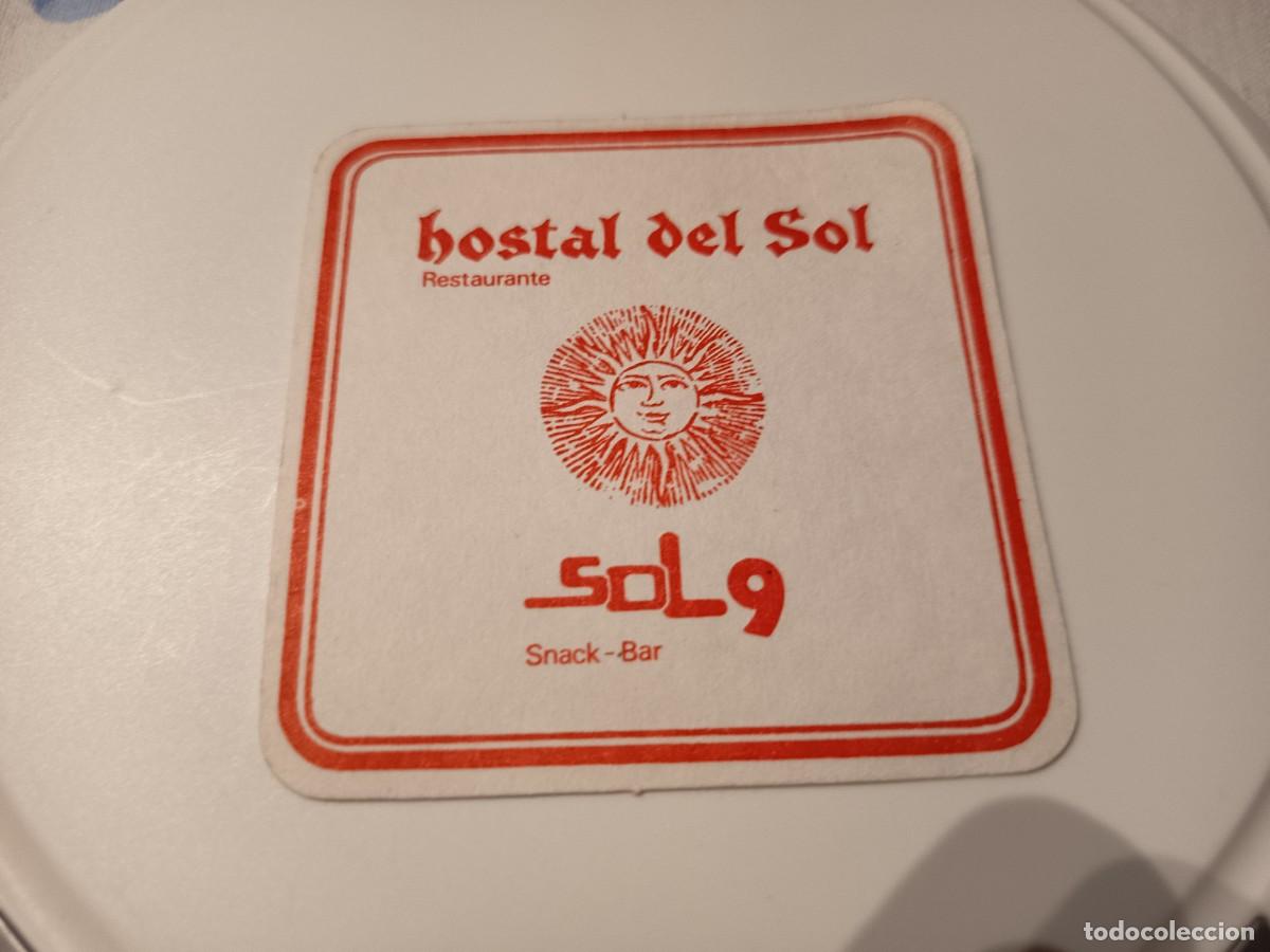 Otros art&iacute;culos de coleccionismo en papel: POSAVASOS HOSTAL DEL SOL-BARCELONA