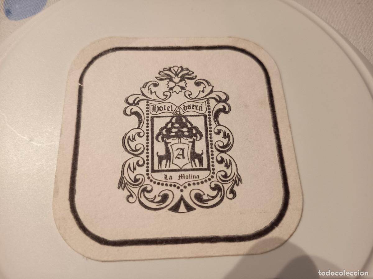 Otros art&iacute;culos de coleccionismo en papel: POSAVASOS HOTEL ASERA LA MOLINA