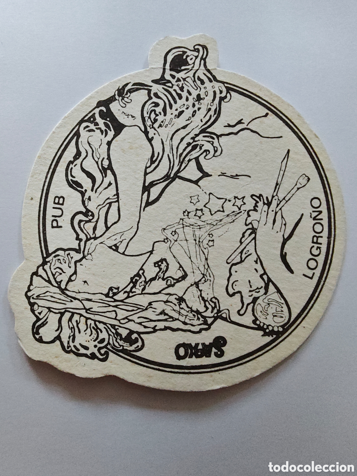 Paper Collecting Others: POSAVASOS - PUB SAXO - LOGRO&Ntilde;O - TDK14P