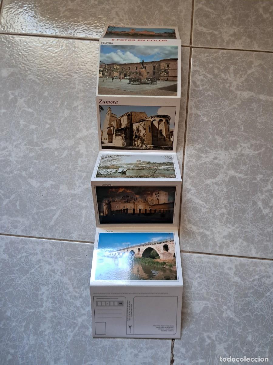 Otros art&iacute;culos de coleccionismo en papel: librito con 9 postales de Zamora. - Foto 2