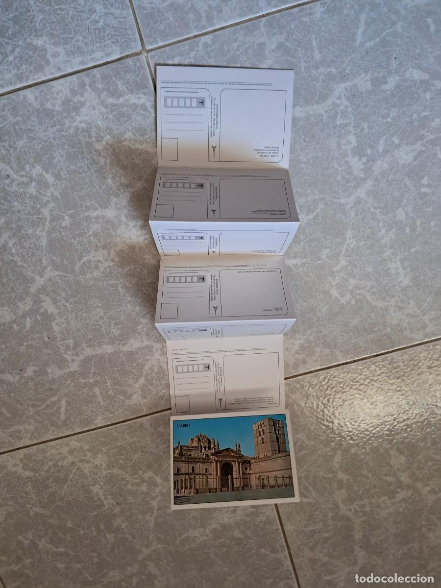 Otros art&iacute;culos de coleccionismo en papel: librito con 9 postales de Zamora. - Foto 3