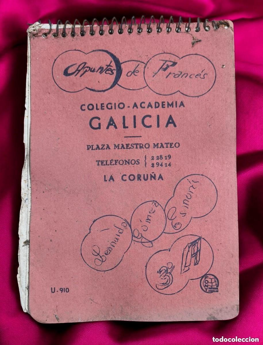 Altri oggetti di carta: Cuaderno de Franc&eacute;s &ndash; A&ntilde;os '60