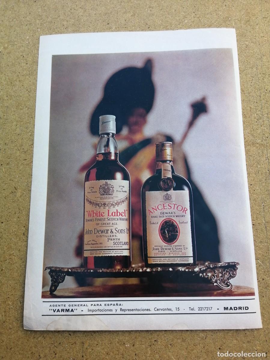 Otros art&iacute;culos de coleccionismo en papel: ANUNCIO. WHISKY ANCESTOR