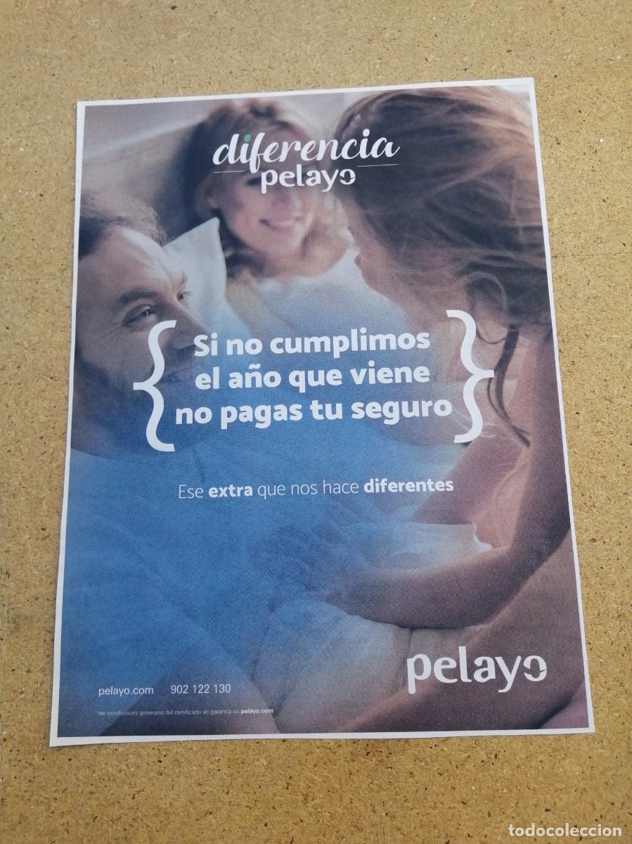 Otros art&iacute;culos de coleccionismo en papel: ANUNCIO. PELAYO, DIFERENCIA