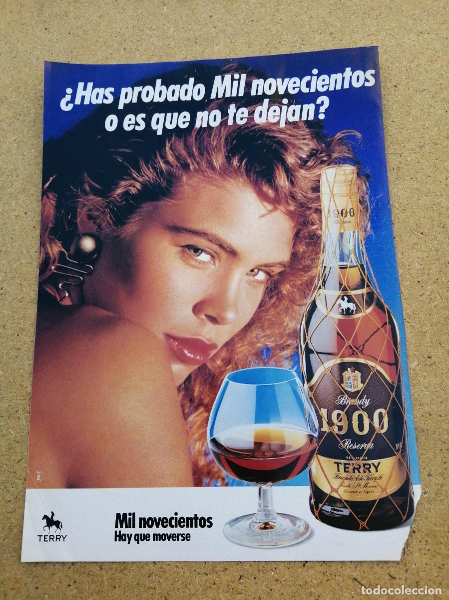 Otros art&iacute;culos de coleccionismo en papel: ANUNCIO. BRANDY 1900, DE TERRY
