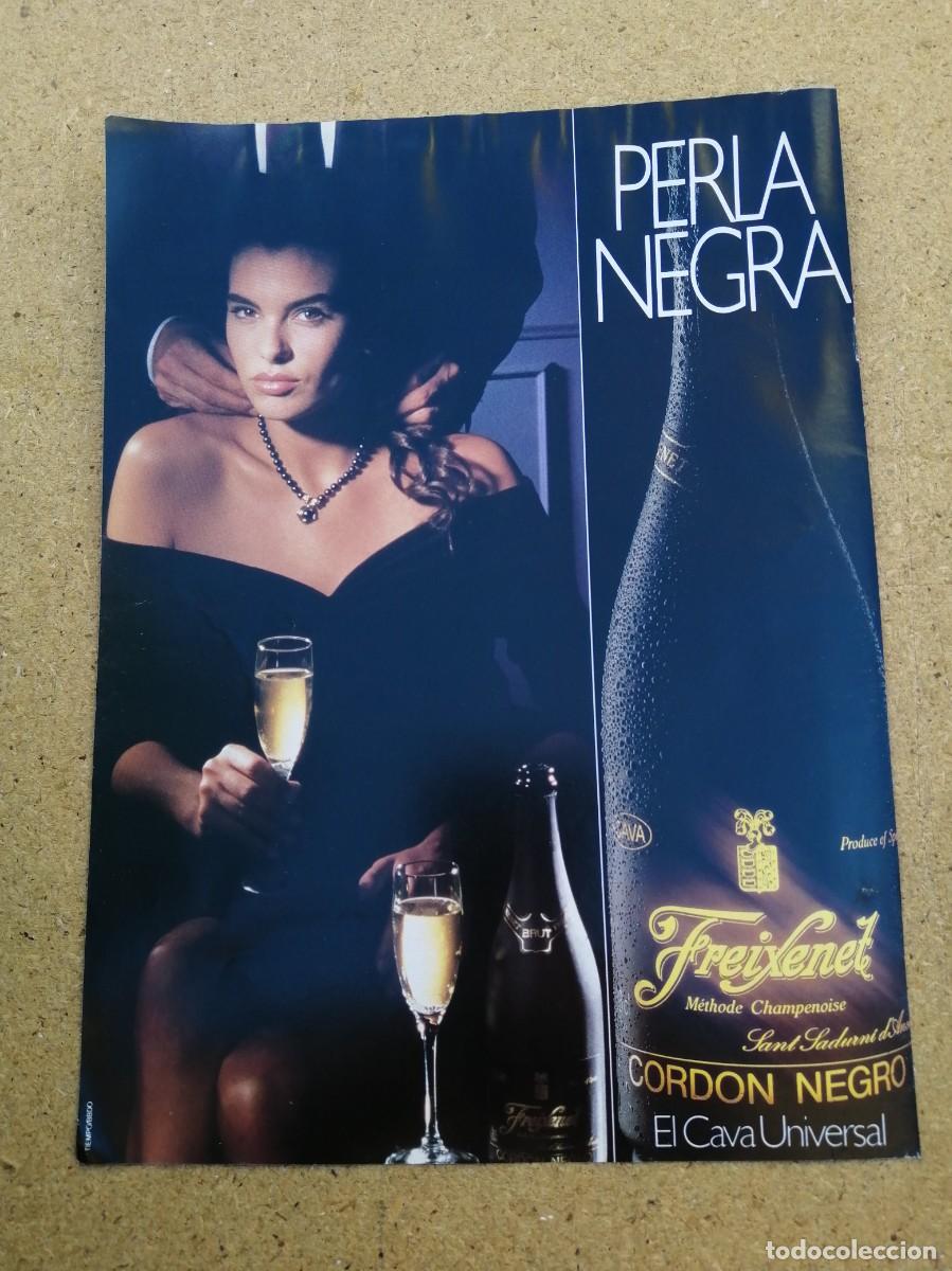 Otros art&iacute;culos de coleccionismo en papel: ANUNCIO. CAVA CORDON NEGRO, FREIXENET