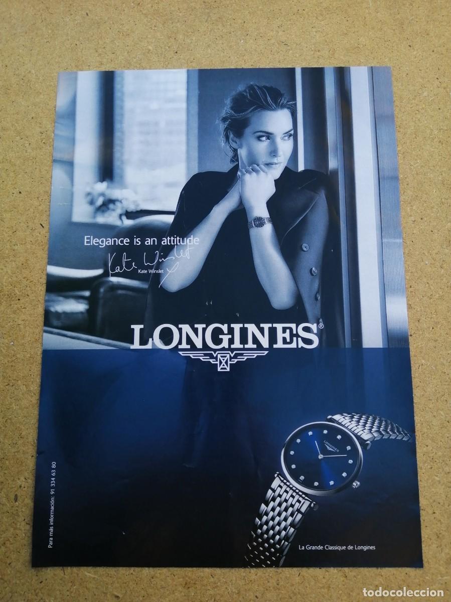 Otros art&iacute;culos de coleccionismo en papel: ANUNCIO. RELOJ LONGINES