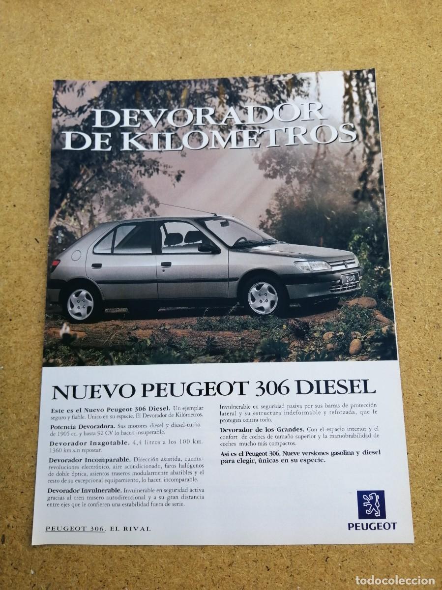 Otros art&iacute;culos de coleccionismo en papel: ANUNCIO. NUEVO PEUGEOT 306