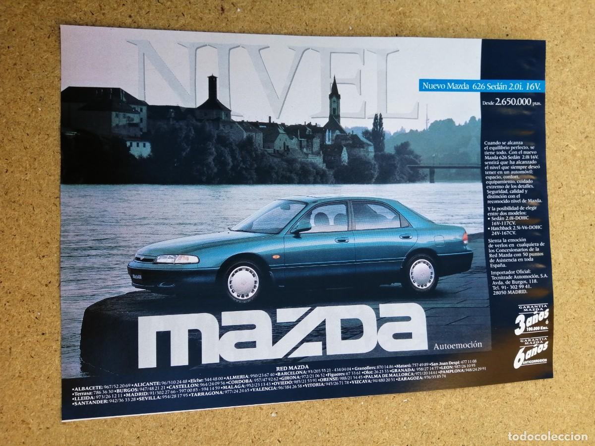 Otros art&iacute;culos de coleccionismo en papel: ANUNCIO. MAZDA 626 SEDAN