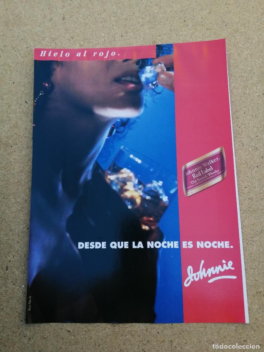 Otros art&iacute;culos de coleccionismo en papel: ANUNCIO. WHISKY JOHNNIE WALKER