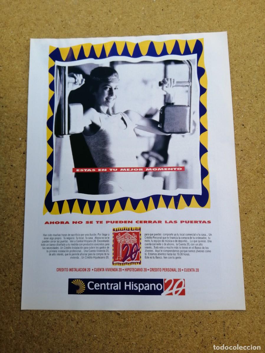 Otros art&iacute;culos de coleccionismo en papel: ANUNCIO. BANCO CENTRAL HISPANO - Foto 1