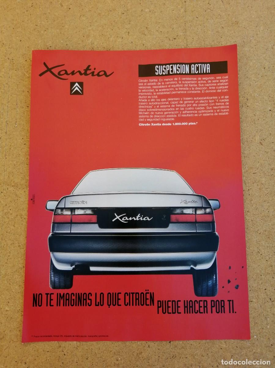 Otros art&iacute;culos de coleccionismo en papel: ANUNCIO. CITROEN XANTIA