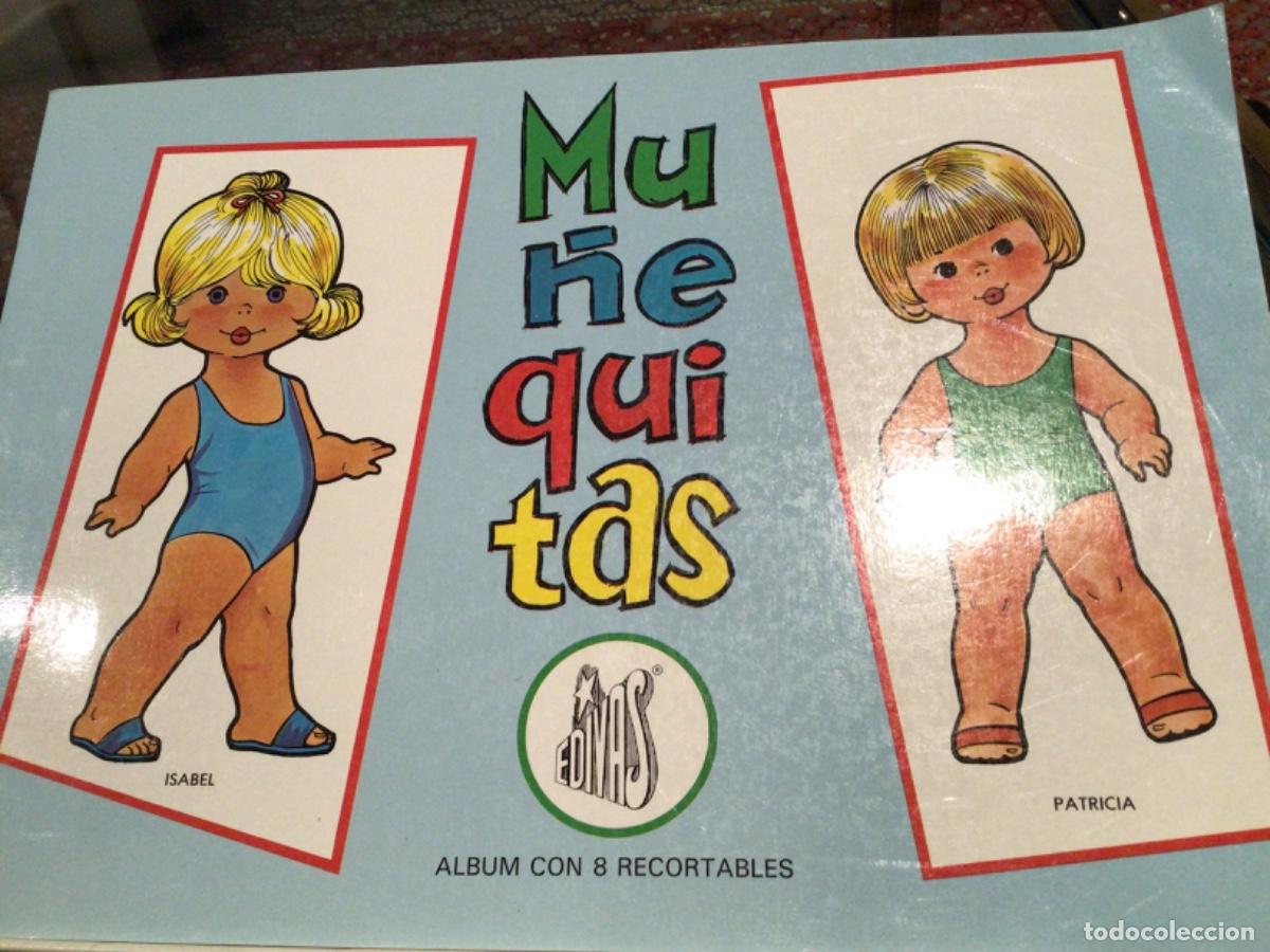 Otros art&iacute;culos de coleccionismo en papel: Recortables mu&ntilde;equitas album de 8. L&aacute;minas