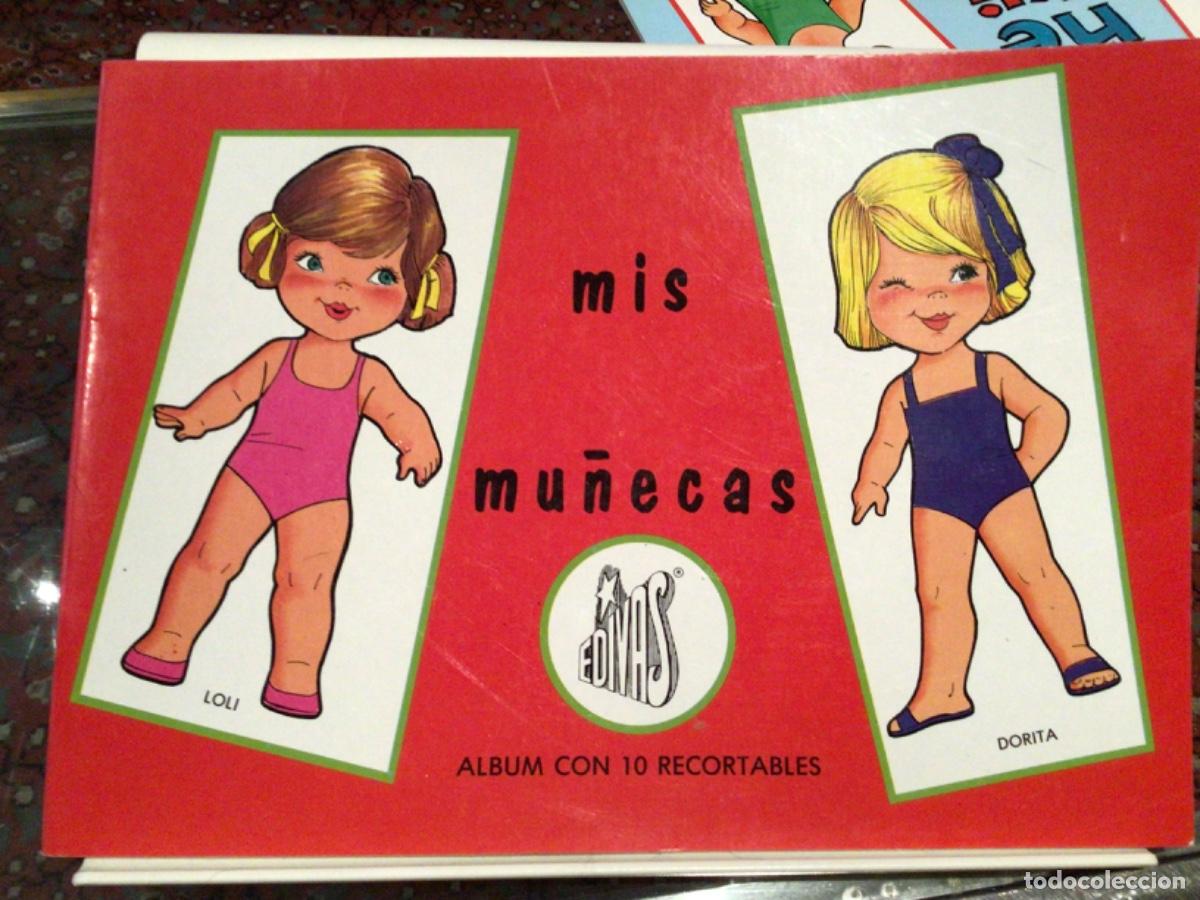 Otros art&iacute;culos de coleccionismo en papel: Recortables Mis mu&ntilde;ecas Album 10 l&aacute;minas