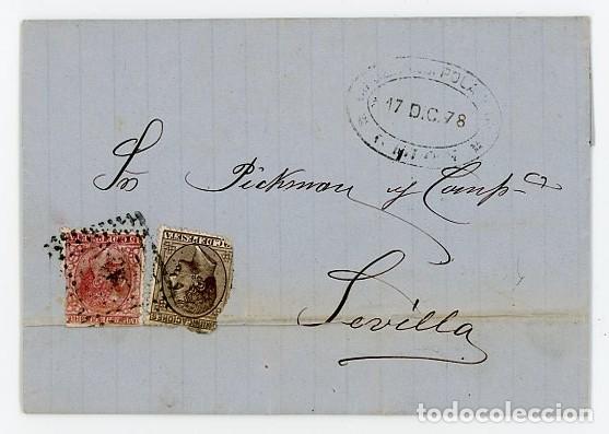 Sammelleidenschaft Andere Papierartikel: CARTA PICKMAN Y CIA. LA CARTUJA SEVILLA CON POLA Y CIA. GIJON. ASTURIAS. 1878. LOZA. CERAMICA