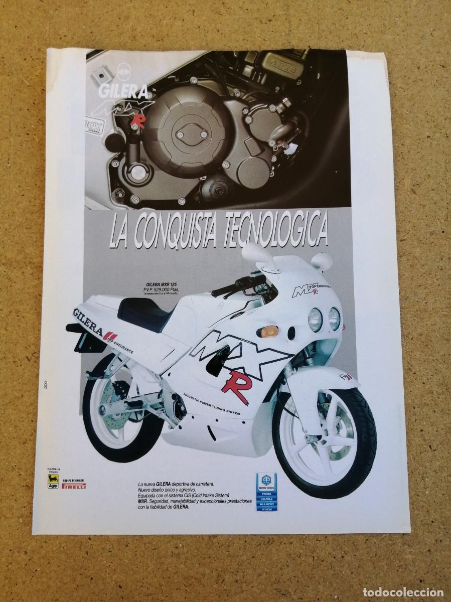 Otros art&iacute;culos de coleccionismo en papel: ANUNCIO. GILERA, LA CONQUISTA TECNOLOGICA