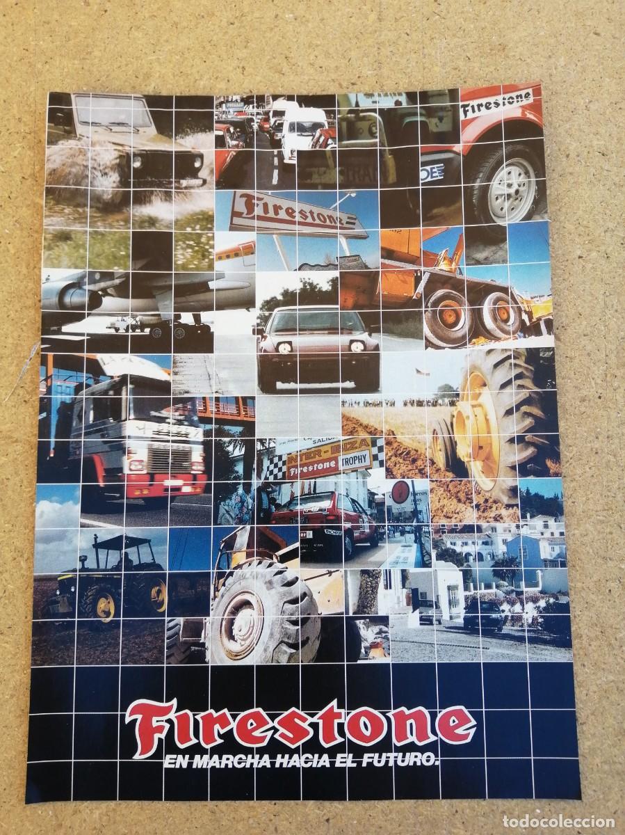 Otros art&iacute;culos de coleccionismo en papel: ANUNCIO. FIRESTONE EN MARCHA HACIA EL FUTURO