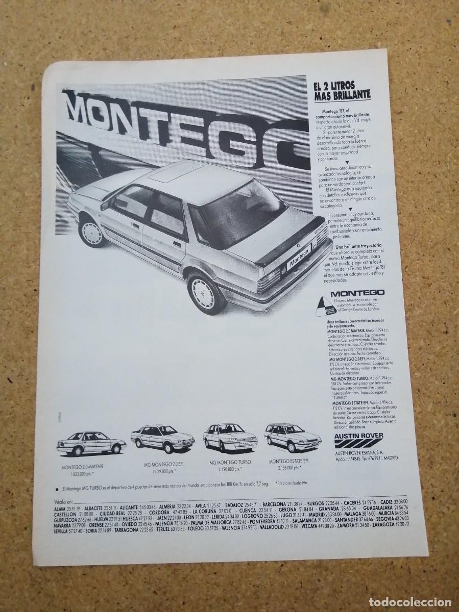 Otros art&iacute;culos de coleccionismo en papel: ANUNCIO. AUSTIN MONTEGO