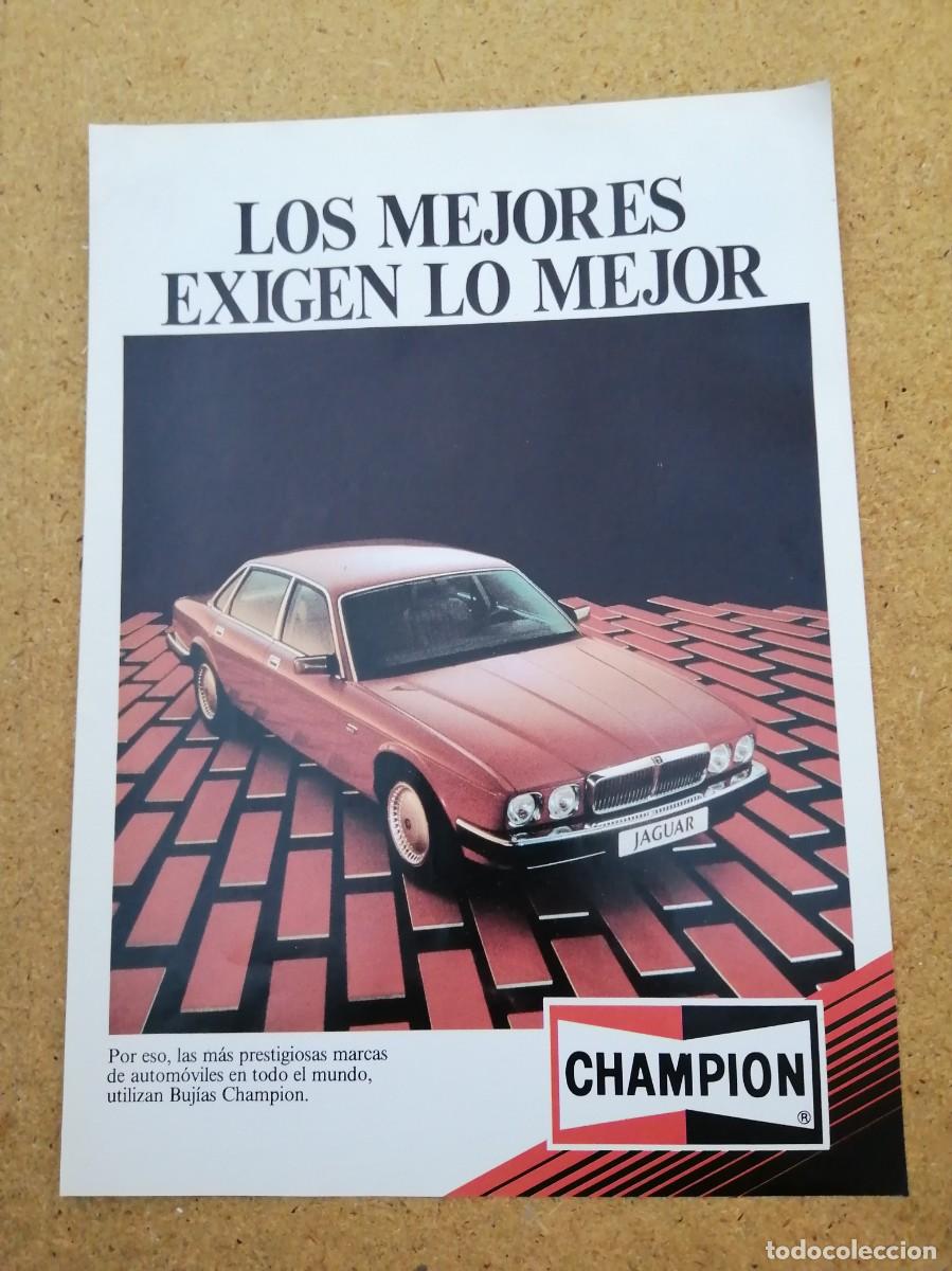 Otros art&iacute;culos de coleccionismo en papel: ANUNCIO. BUJIAS CHAMPION