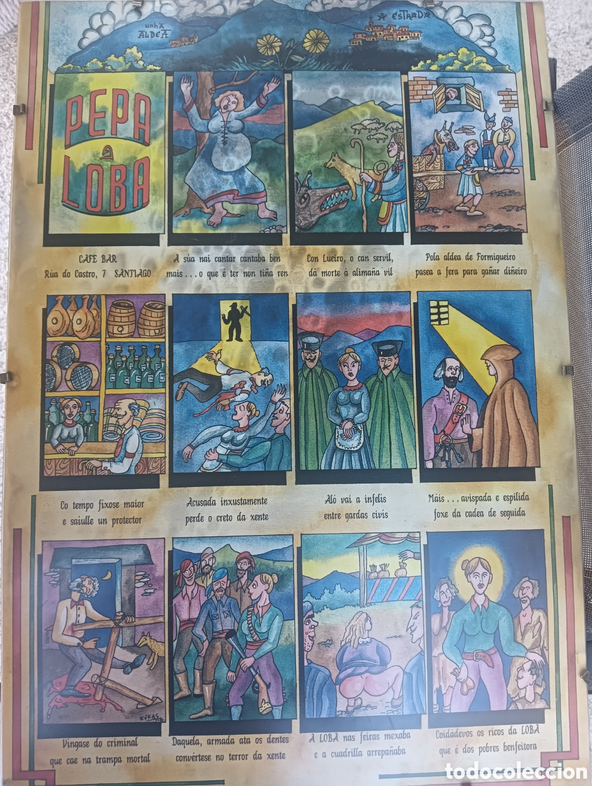 Otros art&iacute;culos de coleccionismo en papel: Antiguo pliego PEPA A LOBA