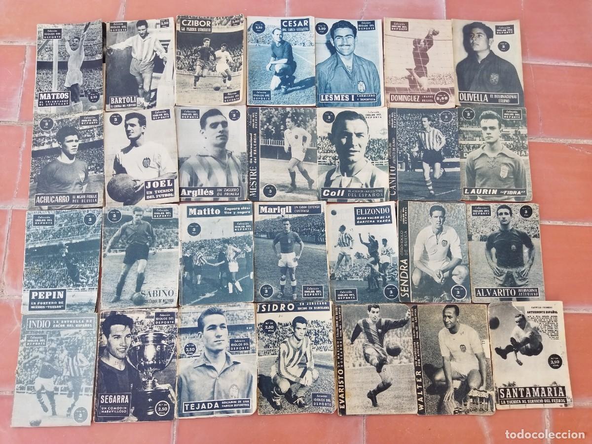 Otros art&iacute;culos de coleccionismo en papel: lote de 52 revistas de la COLECCION IDOLOS DEL DEPORTE