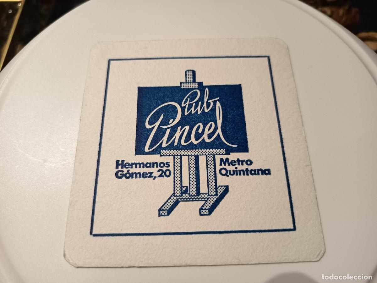 Otros art&iacute;culos de coleccionismo en papel: POSAVASOS PUB PINCEL-MADRID