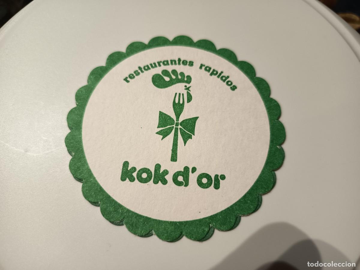 Otros art&iacute;culos de coleccionismo en papel: POSAVASOS RESTAURANTES KOK D'OR-BARCELONA