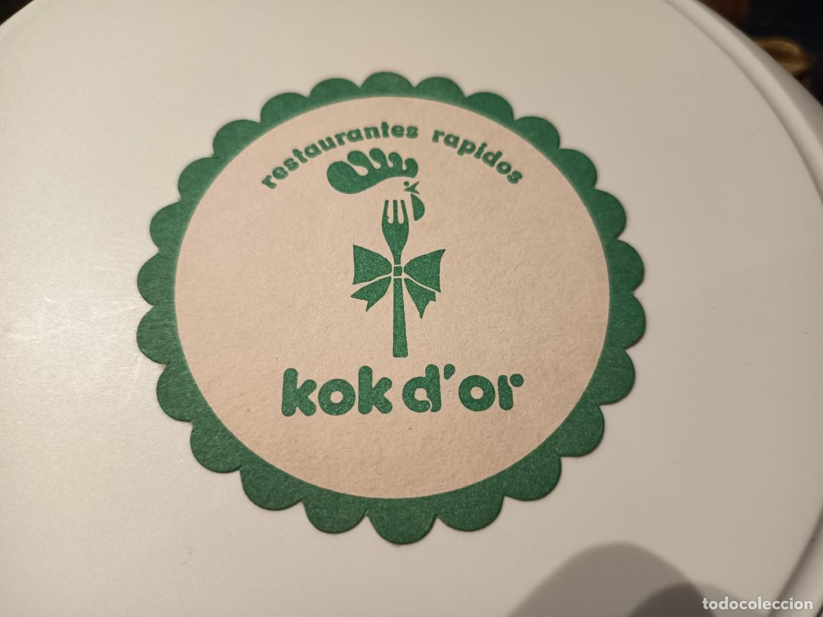 Otros art&iacute;culos de coleccionismo en papel: POSAVASOS RESTAURANTES KOK D'OR-BARCELONA