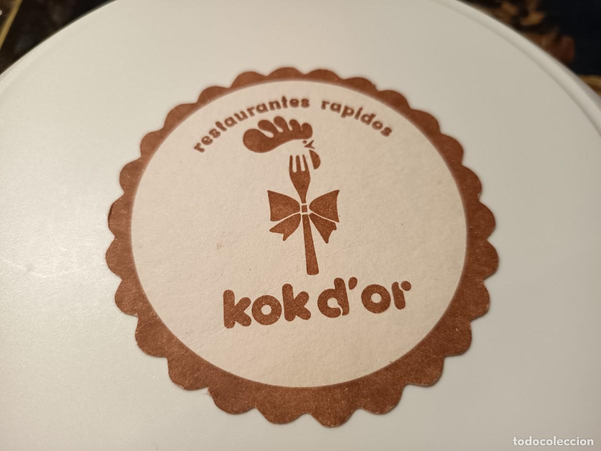Otros art&iacute;culos de coleccionismo en papel: POSAVASOS RESTAURANTES KOK D'OR-BARCELONA