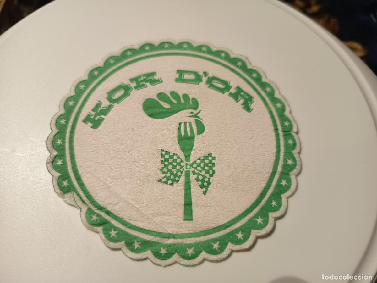 Otros art&iacute;culos de coleccionismo en papel: POSAVASOS RESTAURANTES KOK D'OR-BARCELONA