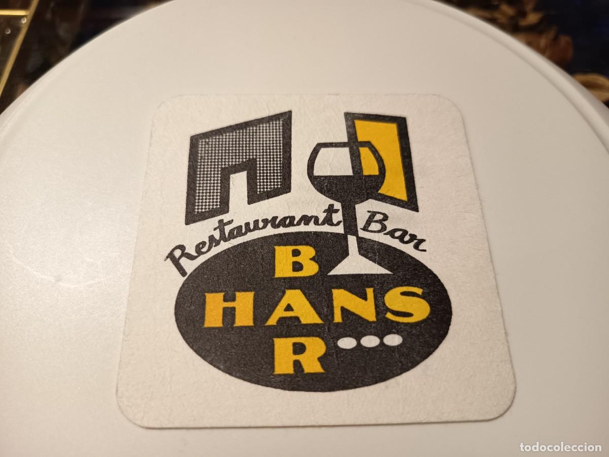 Otros art&iacute;culos de coleccionismo en papel: POSAVASOS RESTAURANTE HANS-BARCELONA