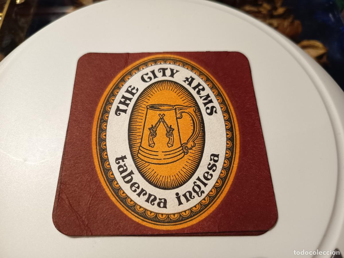 Otros art&iacute;culos de coleccionismo en papel: POSAVASOS TABERNA INGLESA THE CITY ARMS-BARCELONA
