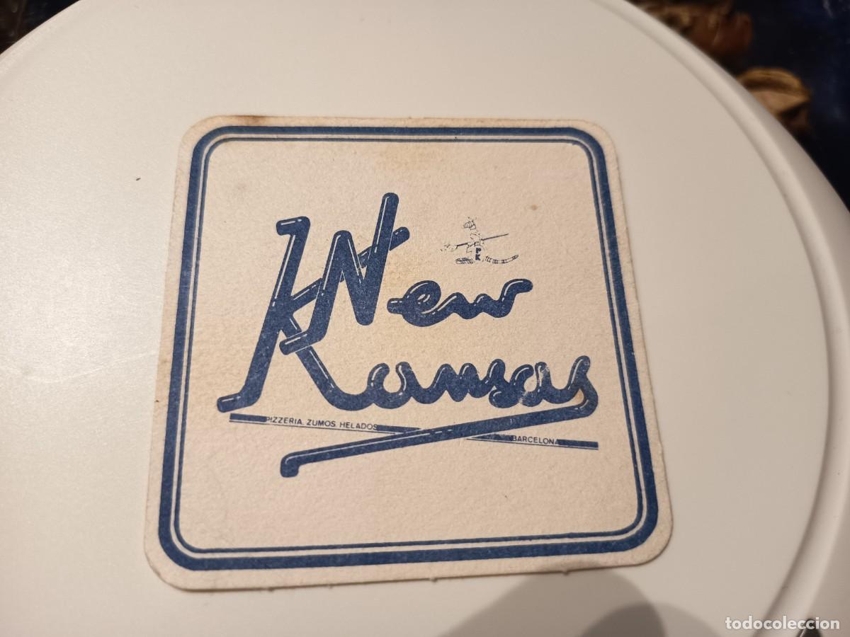 Otros art&iacute;culos de coleccionismo en papel: POSAVASOS PUB NEW KANSAS-BARCELONA