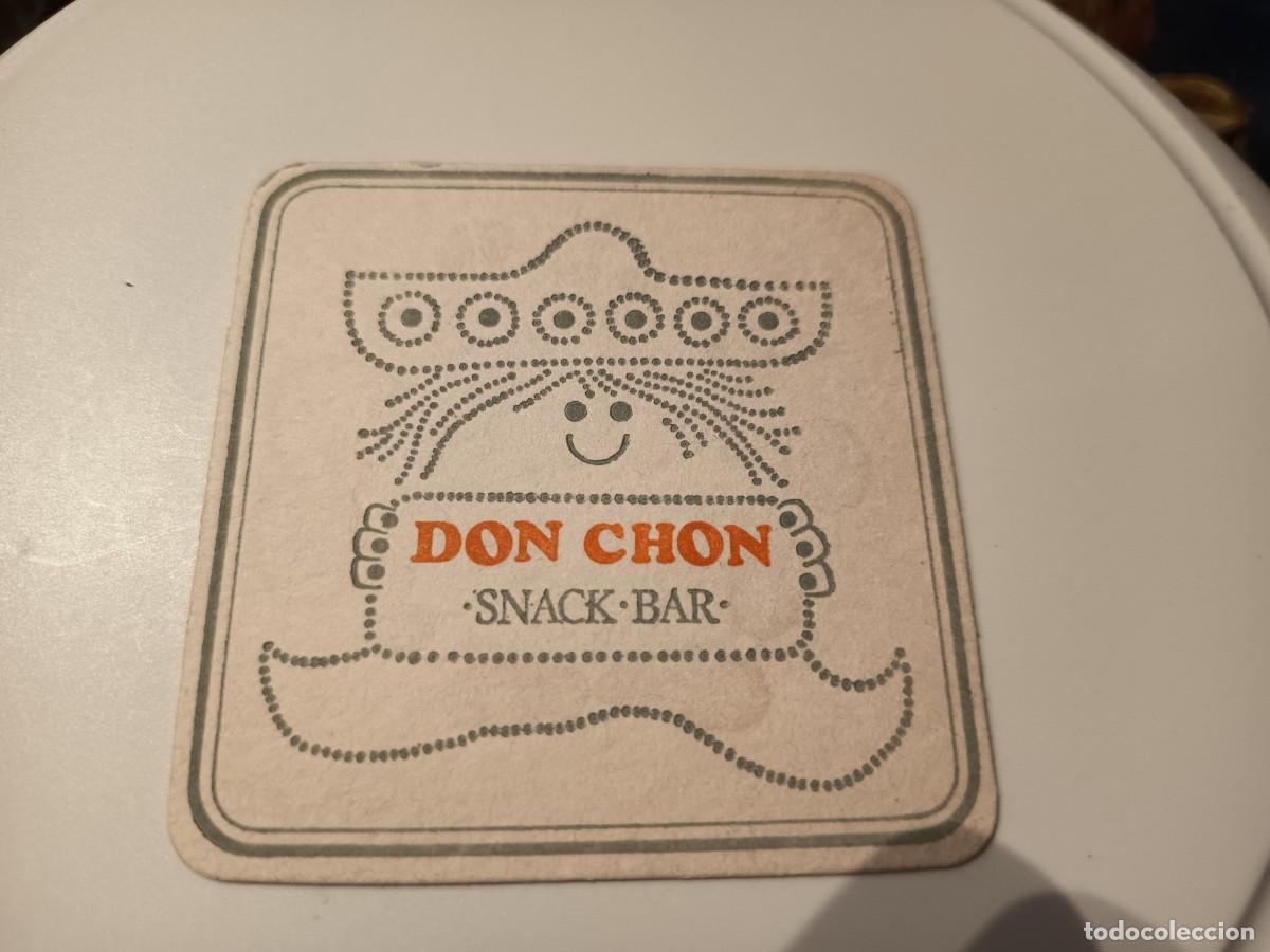 Otros art&iacute;culos de coleccionismo en papel: POSAVASOS SNACK BAR DON CHON-BARCELONA
