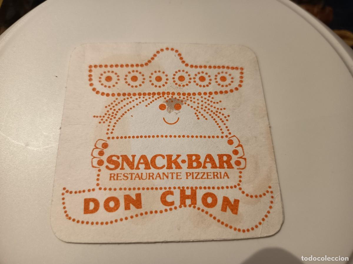 Otros art&iacute;culos de coleccionismo en papel: POSAVASOS SNACK BAR DON CHON-BARCELONA