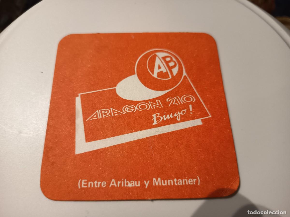 Otros art&iacute;culos de coleccionismo en papel: POSAVASOS BINGO ARAGON 10-BARCELONA