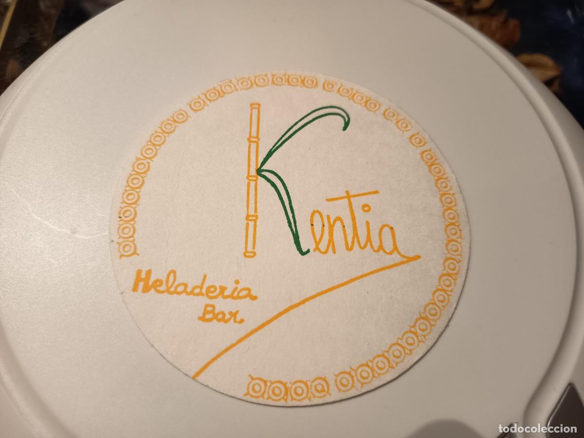 Otros art&iacute;culos de coleccionismo en papel: POSAVASOS HELADERIA BAR KENTIA-CARTAGENA-MURCIA