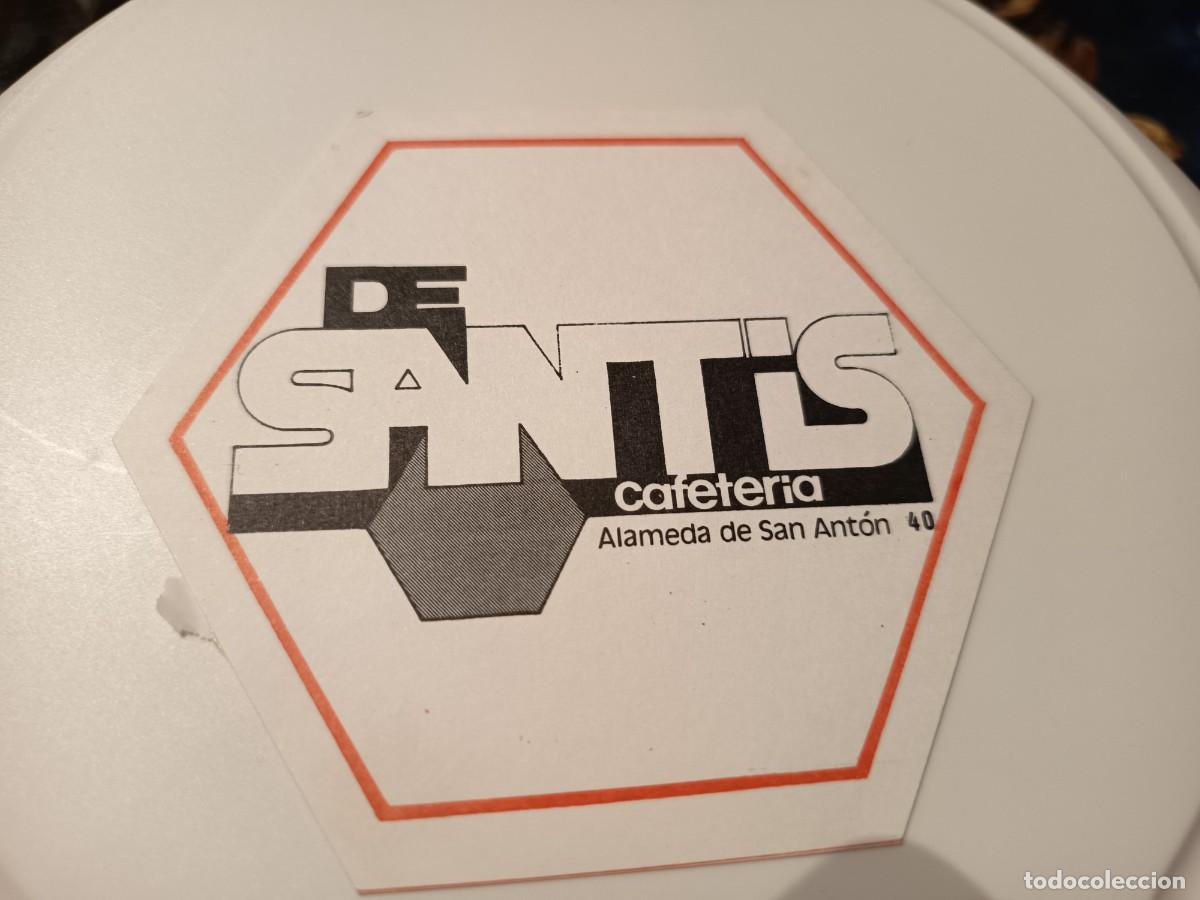 Otros art&iacute;culos de coleccionismo en papel: POSAVASOS CAFETERIA DE SANTIS-CARTAGENA-MURCIA