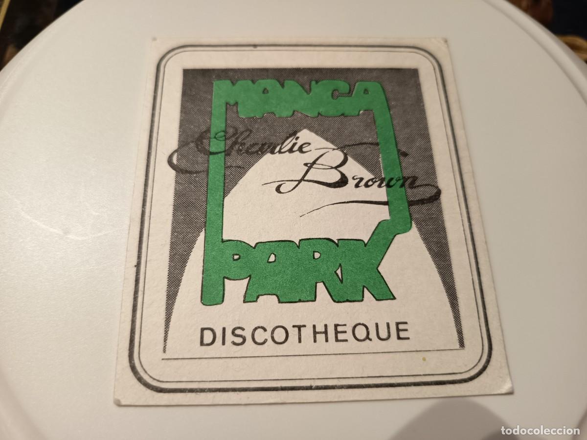 Otros art&iacute;culos de coleccionismo en papel: POSAVASOS DISCOTECA CHARLIE BROWN-LA MANGA-MURCIA