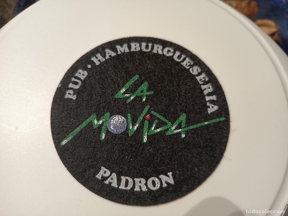 Otros art&iacute;culos de coleccionismo en papel: POSAVASOS PUB LA MOVIDA-PADRON-CORU&Ntilde;A