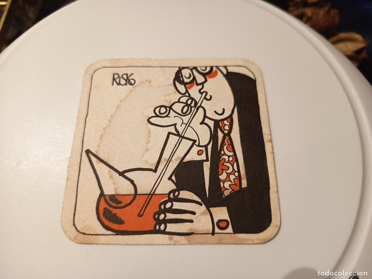 Otros art&iacute;culos de coleccionismo en papel: POSAVASOS PUB RISKO-VALLADOLID