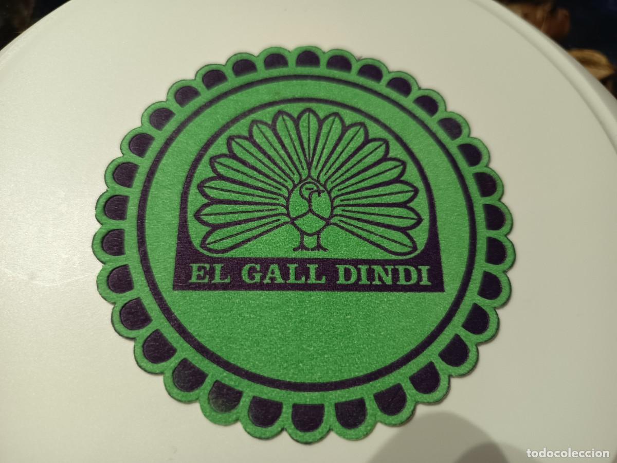 Otros art&iacute;culos de coleccionismo en papel: POSAVASOS CAFETERIA EL GALL DINDI-MALAGA