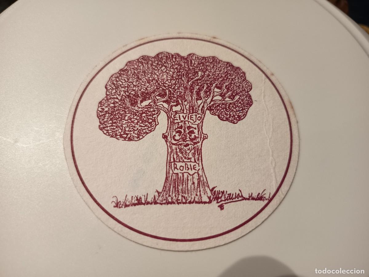 Otros art&iacute;culos de coleccionismo en papel: POSAVASOS CAFETERIA EL VIEJO ROBLE-ZARAGOZA