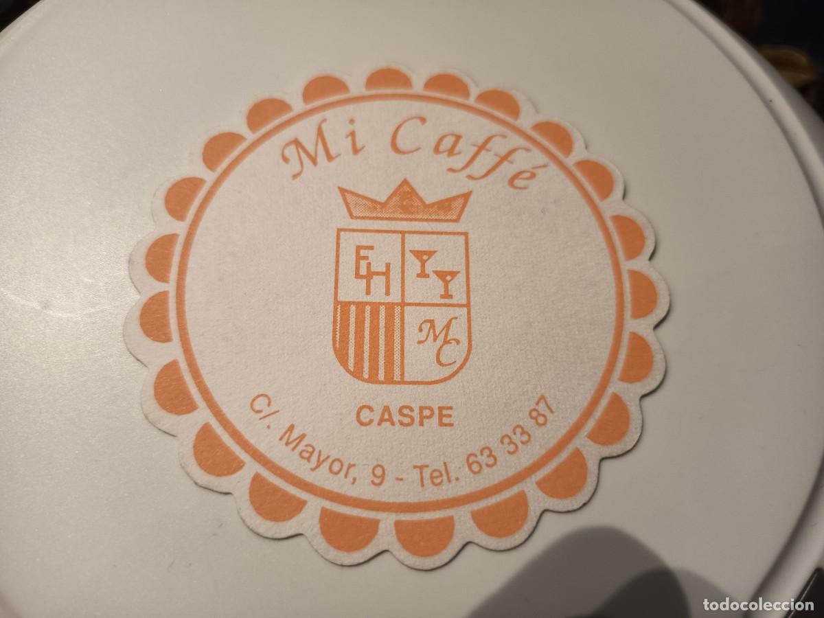 Otros art&iacute;culos de coleccionismo en papel: POSAVASOS CAFETERIA MI CAFE-CASPE-ZARAGOZA