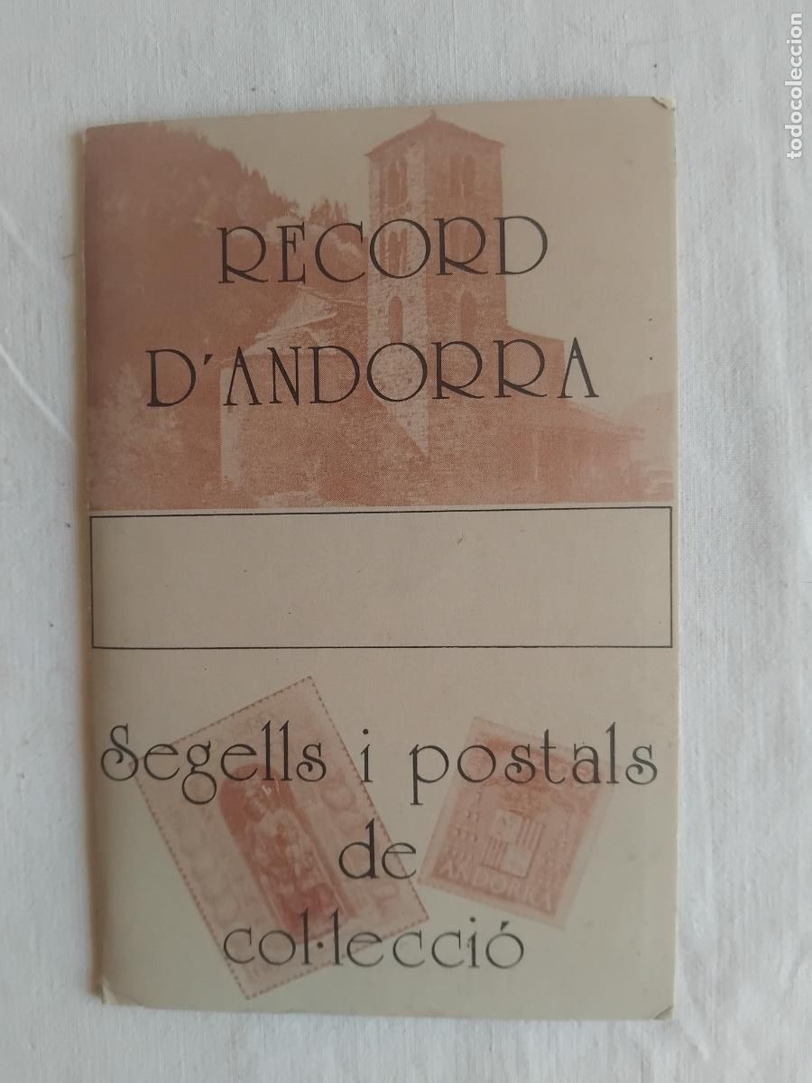 Otros art&iacute;culos de coleccionismo en papel: RECORD D'ANDORRA. SEGELLES I POSTALS DE COL&middot;LECCIO. 1984.