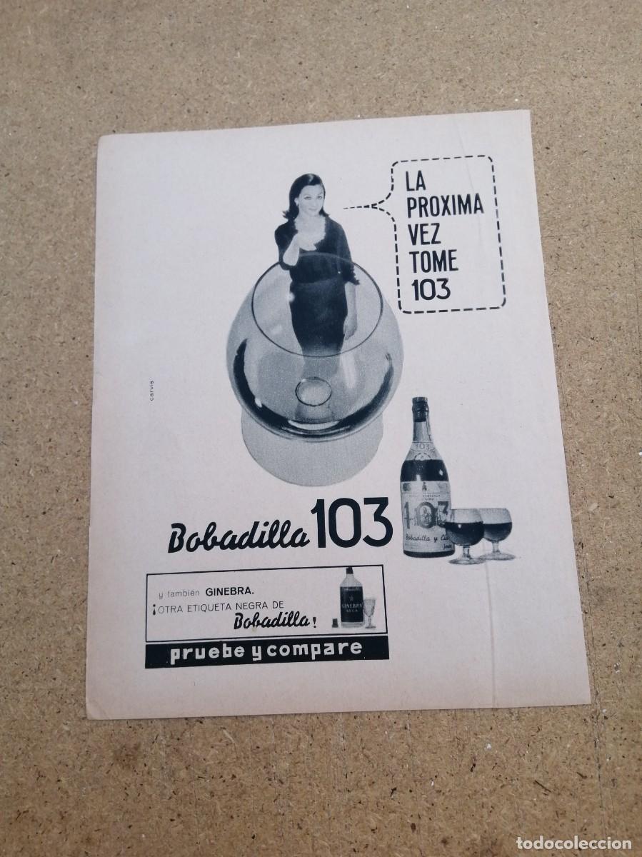 Otros art&iacute;culos de coleccionismo en papel: ANUNCIO. BRANDY 103.