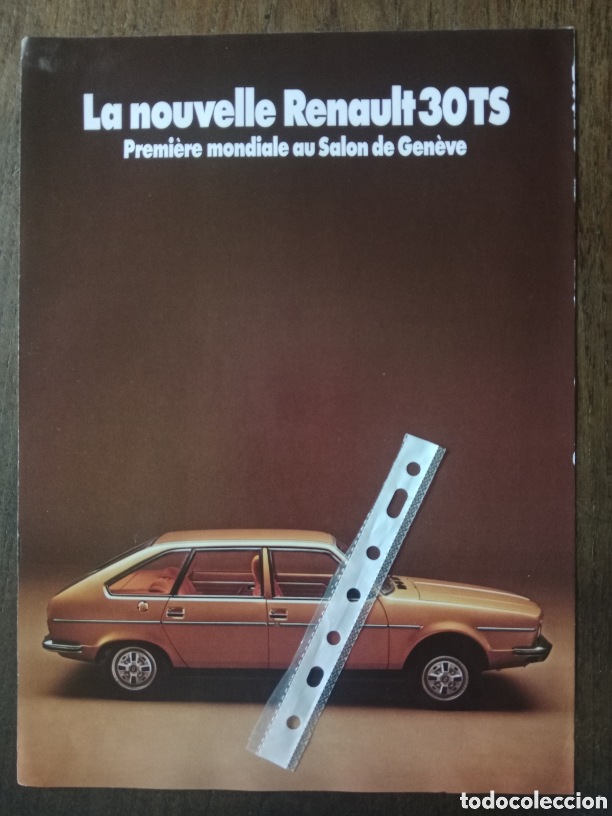 Otros art&iacute;culos de coleccionismo en papel: Publicidad autom&oacute;vil Renault 30 TS de 1975