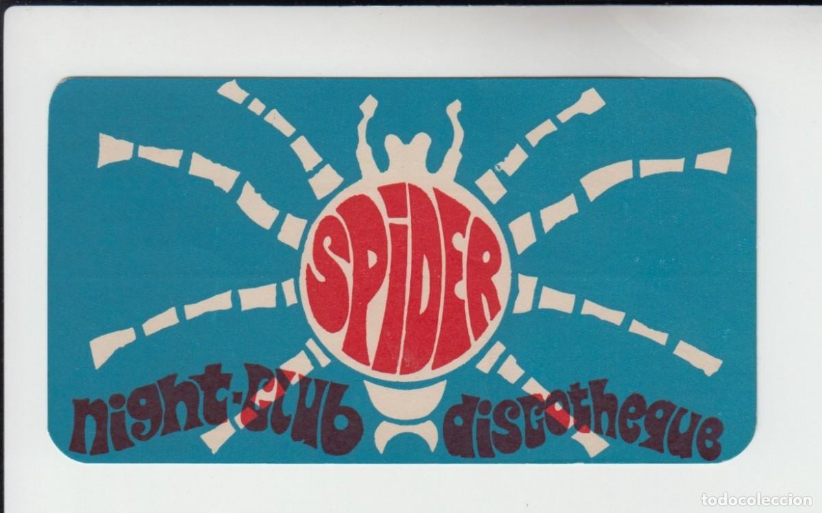Otros art&iacute;culos de coleccionismo en papel: SPIDER night club discotheque -- Ticket de bebidas