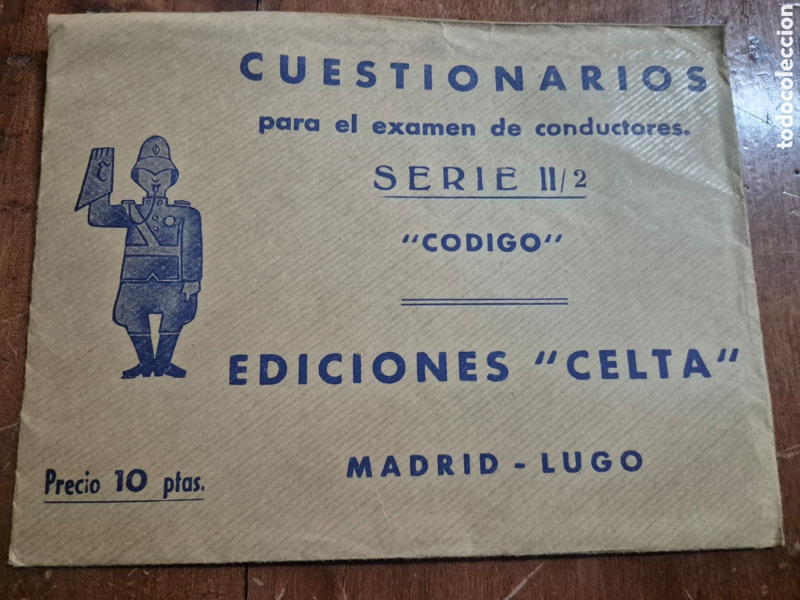 Otros art&iacute;culos de coleccionismo en papel: CUESTIONARIOS CARNET DE CONDUCIR EDICIONES CELTA - Foto 2