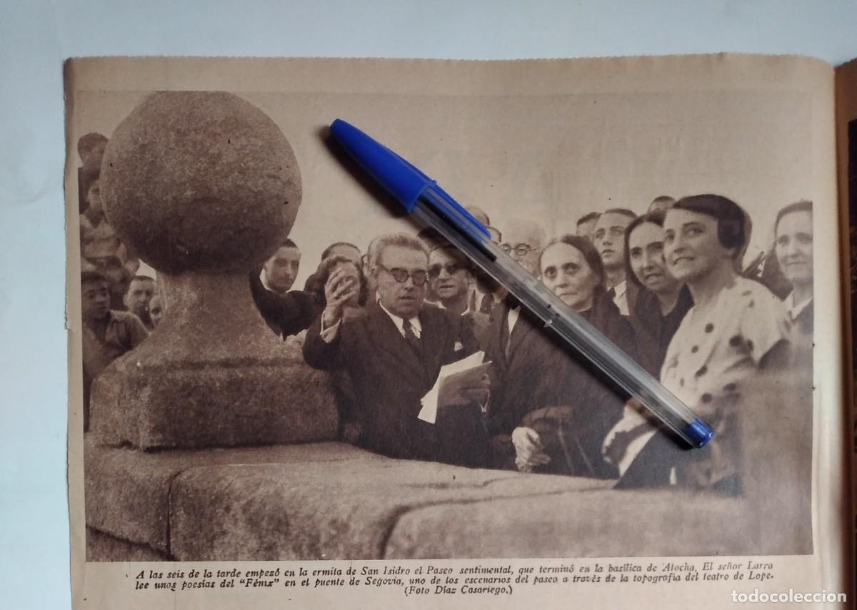 Otros art&iacute;culos de coleccionismo en papel: MARIANO JOS&Eacute; DE LARRA PUENTE DE SEGOVIA FENIX POESIAS PASEO SENTIMENTAL RECORTE PRENSA A&Ntilde;O 1935